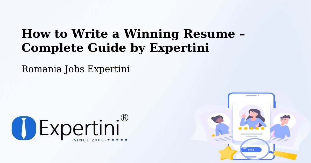 Resume Writing Guide for Job Seekers – Oradea - Oradea, Romania Jobs Expertini