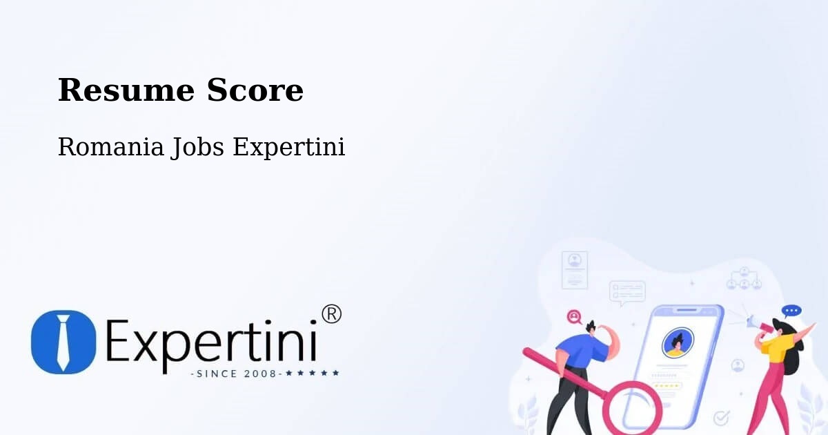 Resume Score & Job Description Match Tool – Oradea - Romania Jobs Expertini